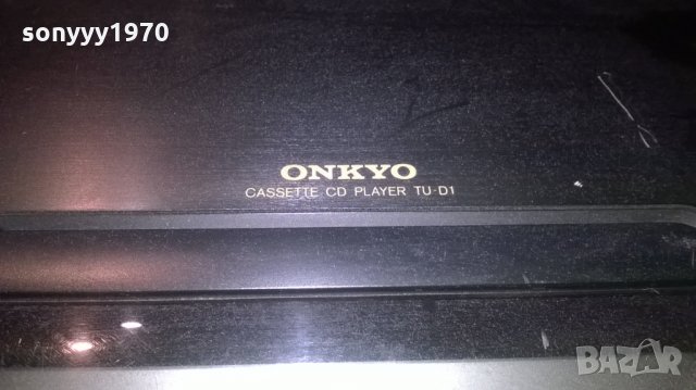 onkyo tu-d1 cd/deck/tuner-made in japan-внос швеицария, снимка 9 - Декове - 24449135