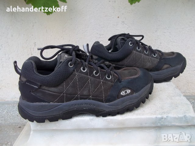 Велурени обувки маратонки SALOMON, снимка 6 - Маратонки - 25411299