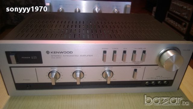  kenwood ka-300 stereo amplifier-made in singapore-внос швеицария, снимка 10 - Ресийвъри, усилватели, смесителни пултове - 9223474