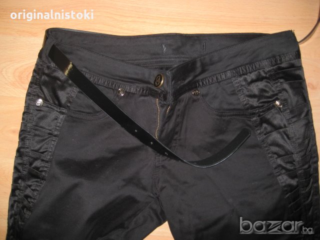 ЛУКСОЗЕН панталон в черно памук, снимка 2 - Панталони - 18659588