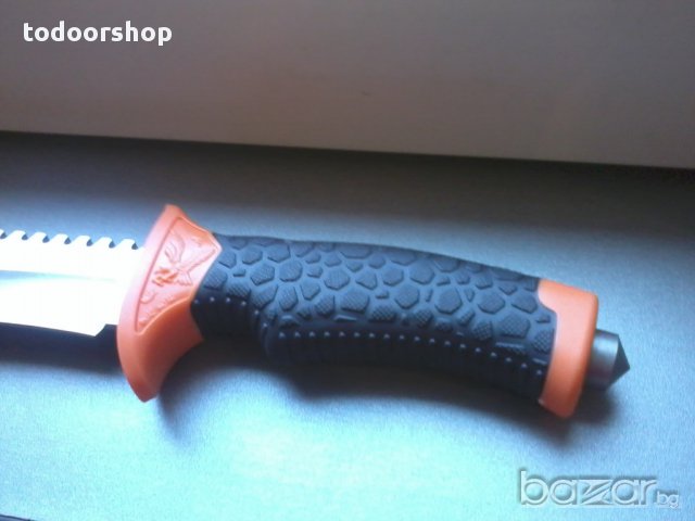 Ловен нож от високовъглеродна стомана и полимерна дръжка , снимка 4 - Ножове - 15243882