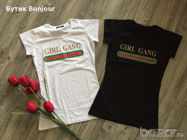 Стилни Дамски тениски, снимка 1