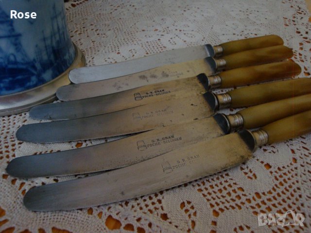 Solingen Vintage G.R. GRAH Foche  Germany 1930год, снимка 2 - Прибори за хранене, готвене и сервиране - 22026851