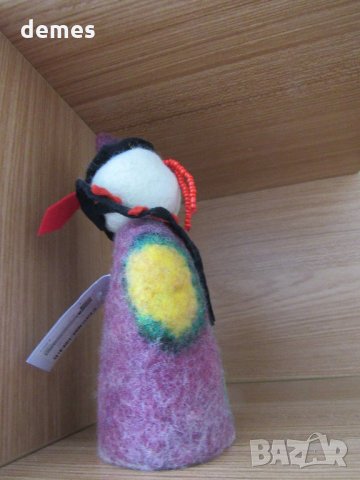  Автентична сувенирна кукла от филц-Монголия, снимка 7 - Други ценни предмети - 22317695