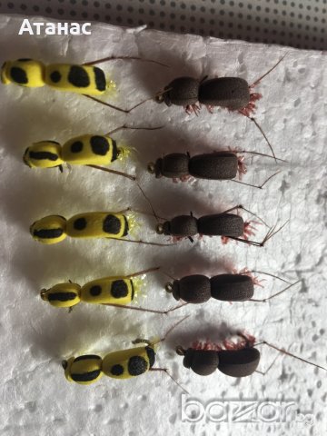 изкуствени мухи за риболов на кефал, снимка 6 - Такъми - 12372194