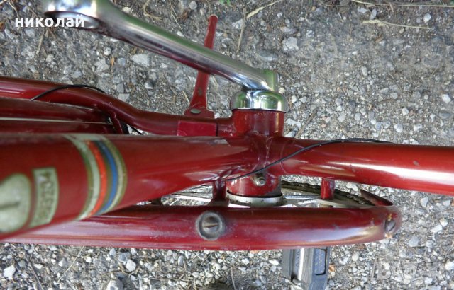 Ретро велосипед употребяван Марка Мифа 28 цола произведен 1963 год. в DDR , снимка 10 - Велосипеди - 25704568