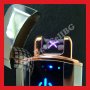 Ветроустойчива електронна запалка на ток плазмена волтова дъга зареждаща се USB zippo подарък пури, снимка 2