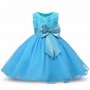 Детска рокля брокат Ново 6 налични цвята, размер 160, снимка 13