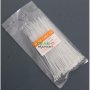 Свински (миши) опашки PVC - 2.1/150мм, 100бр/оп, бели., снимка 1