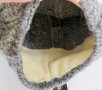 Дамска плетена сива шапка марка Bonnet, снимка 5