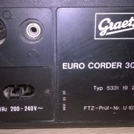 Greatz euro corder 305-ретро колекция-внос швеицария, снимка 8 - Ресийвъри, усилватели, смесителни пултове - 15312552