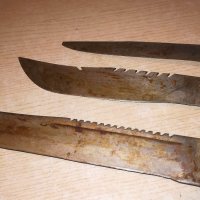 три стари ножа-ретро колекция-37/34/30см, снимка 13 - Колекции - 21073492