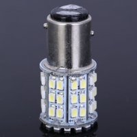 Габаритна крушка 12V с две светлини бели с 64 SMD LED, габарити с изместен център, снимка 3 - Аксесоари и консумативи - 18638089
