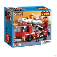 Конструктор Лего - Пожарна Кола, снимка 2 - Рисуване и оцветяване - 16822672