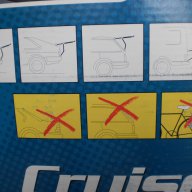 Продавам колела внос от Германия НОВ Италиански багажник CRUISER 3 BIKE за превоз на велосипеди, снимка 15 - Части за велосипеди - 15308668