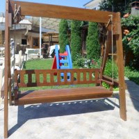Градински комплекти дървени маси и пейки, снимка 7 - Градински мебели, декорация  - 20984017
