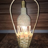 Уникална ръчно изработена лампа, снимка 2 - Декорация за дома - 23331399