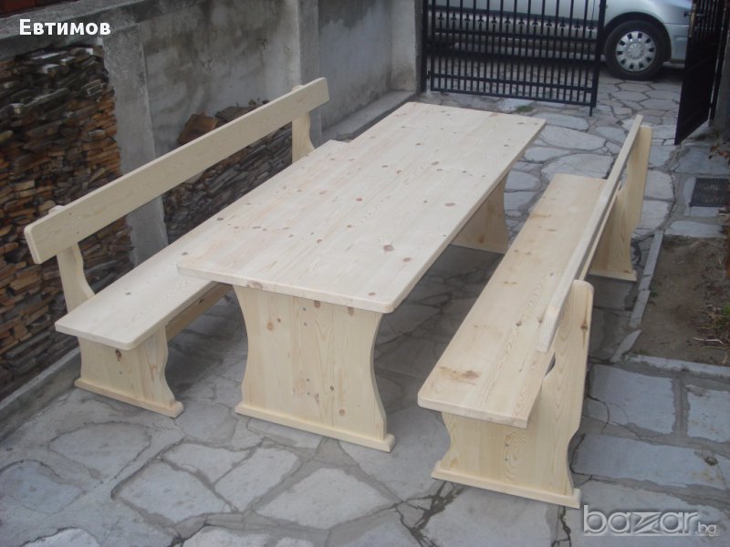 Производство и продажба на маси и пейки за барбекю, снимка 1