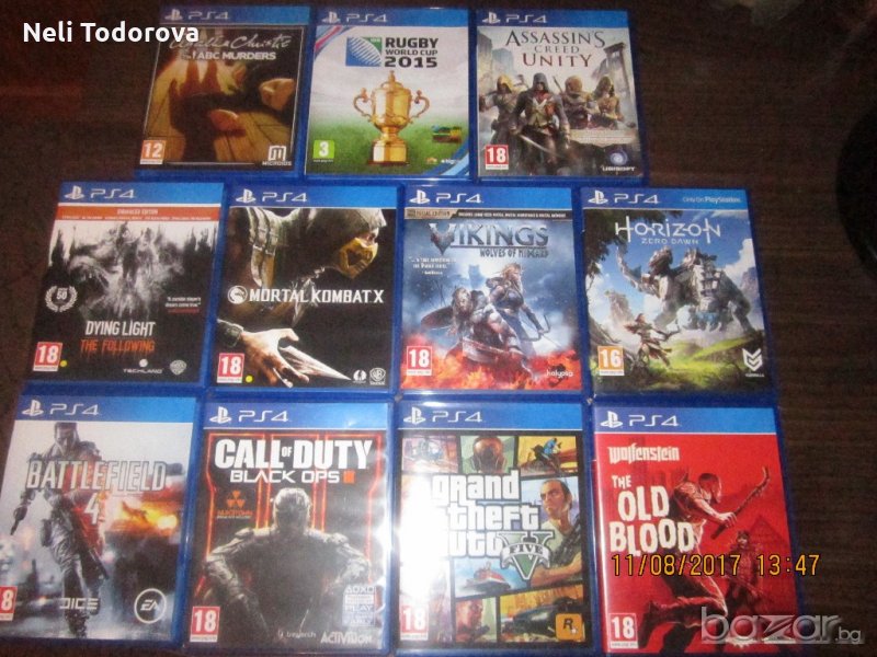 Нови и ползвани PS4  игри , снимка 1