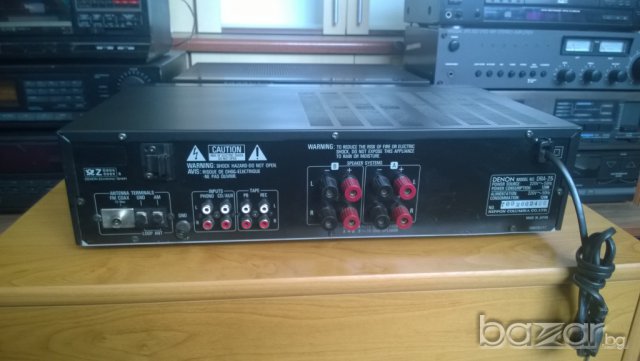 denon dra-25 am/fm stereo receiver-japan-loudnes-нов внос от швеицария, снимка 12 - Ресийвъри, усилватели, смесителни пултове - 7325742