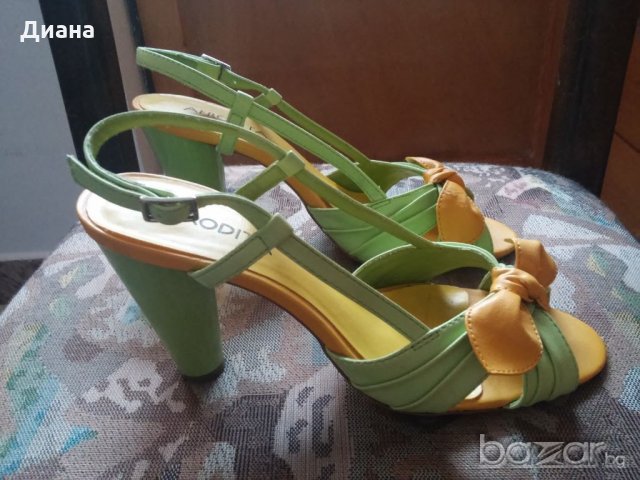 Дамски сандали с висок ток, снимка 2 - Сандали - 18544104