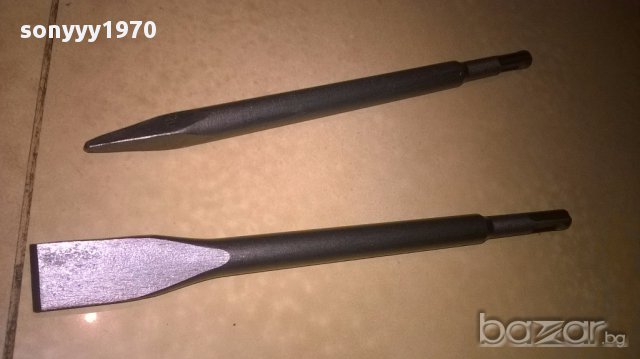 2 броя накраиници за перфоратор-нови-внос швеицария