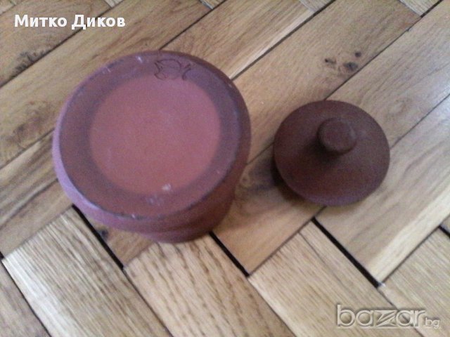 Глинен съд за сладко от етъра, снимка 4 - Декорация за дома - 17151213