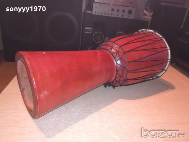 ретро колекция-огромна тарамбука-50х22см-внос швеицария, снимка 14 - Ударни инструменти - 20244466