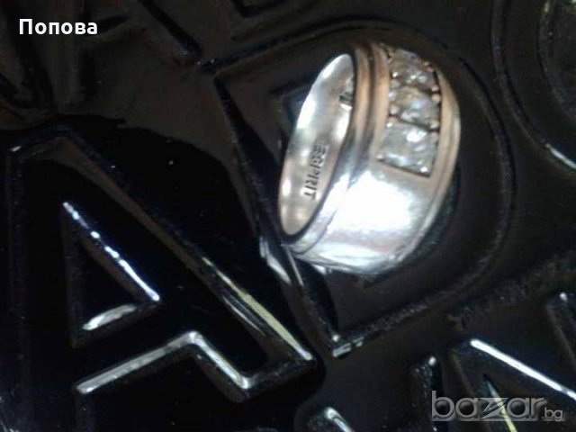 "Esprit"сребърна масивна оригинална халка-2, снимка 3 - Пръстени - 19358193