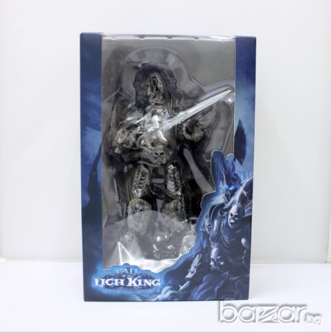 Статуетка ''World of Warcraft'' Lich King Arthas - Артас Уаркрафт фигура, снимка 5 - Други - 17809681