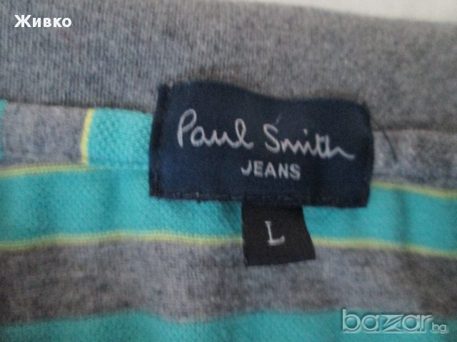 Paul Smith мъжка тениска размер L (Но отговаря на размер М), снимка 2 - Тениски - 17776659