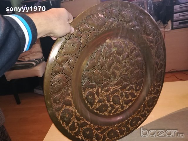 ретро колекция-огромна чиния редка плетка-внос швеицария, снимка 10 - Колекции - 20190851