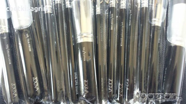 15 бр. оригинални маркови луксозни немски четки за грим ZOEVA, COMPLETE SET!, снимка 15 - Декоративна козметика - 19338706