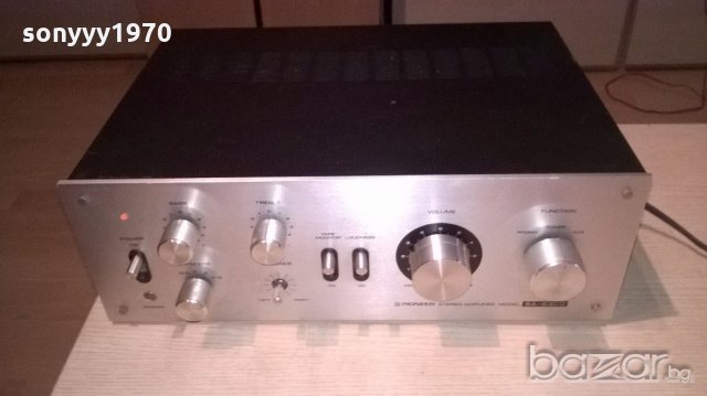 ПОРЪЧАН-pioneer sa-6300 stereo amplifier-made in japan-внос швеицария, снимка 2 - Ресийвъри, усилватели, смесителни пултове - 18708221