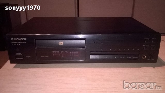 pioneer pd-104 cd made in uk-внос англия, снимка 3 - Плейъри, домашно кино, прожектори - 18009402