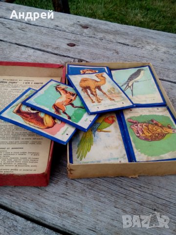 Стара детска игра Зоологическа Градина, снимка 5 - Антикварни и старинни предмети - 26088337