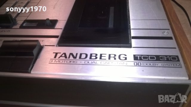 tandberg tcd-310 cassette deck-made in norway-внос швеция, снимка 12 - Декове - 25381445
