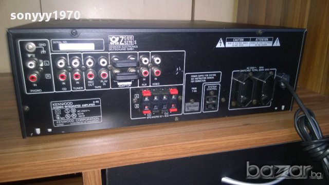 kenwood a-45 stereo amplifier-160watts-внос швеицария, снимка 13 - Ресийвъри, усилватели, смесителни пултове - 8943276