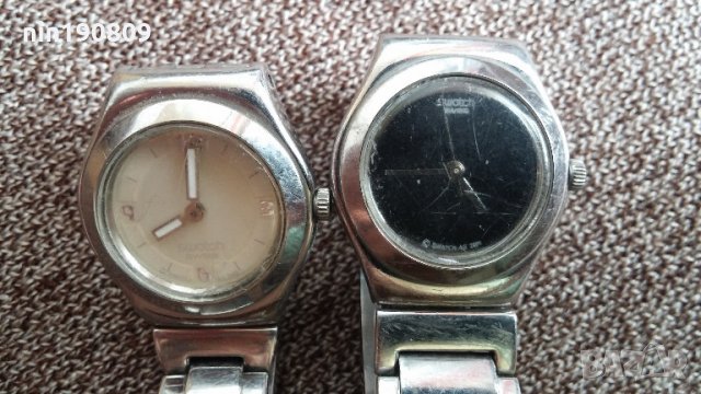 Часовници Swatch-2бр., снимка 2 - Дамски - 22110335