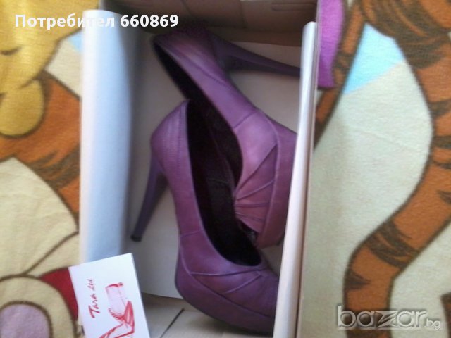 Tara Shoes дамски елегантни обувки естествена кожа, снимка 8 - Дамски обувки на ток - 11016899