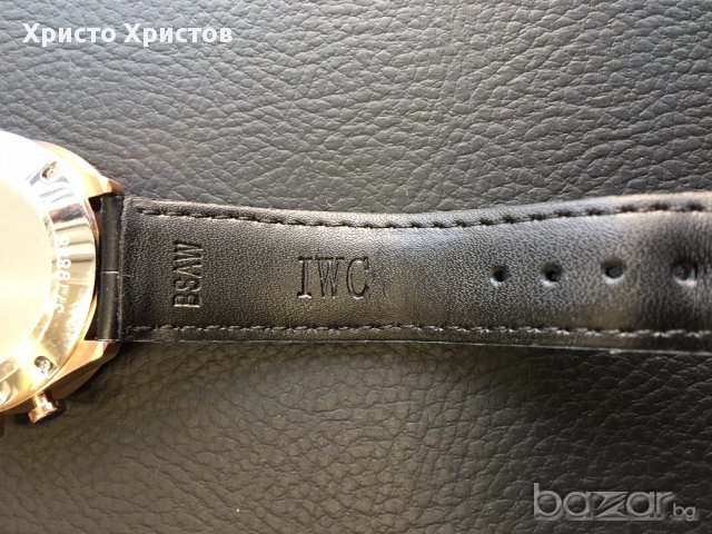 Часовник IWC Portugieser Chronograph Rattrapante Limited Edition “Boutique Milano” клас ААА+ реплика, снимка 4 - Мъжки - 16678774