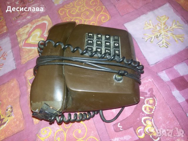 Ретро домашен телефон , снимка 2 - Стационарни телефони и факсове - 23105833