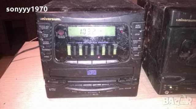 universum vtc-cd1052-amplifier/cd/tuner/deck, снимка 4 - Ресийвъри, усилватели, смесителни пултове - 23199753