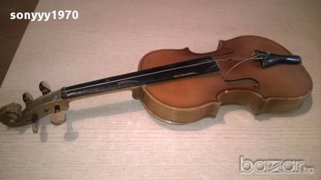 Цигулка за ремонт-реставрация-52х18х7см, снимка 6 - Струнни инструменти - 18059991