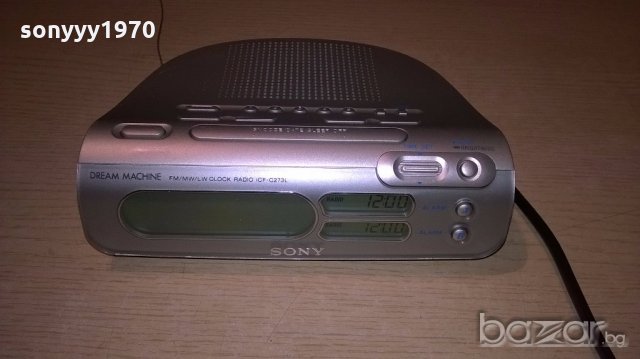 sony icf-c273l dream machine-clock radio-внос швеицария, снимка 5 - Ресийвъри, усилватели, смесителни пултове - 18474258
