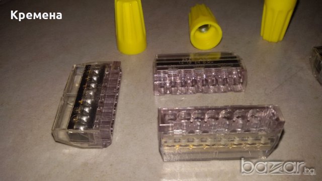 свързващи клеми (бързи връзки) WAGO,  редови клеми WAGO, снимка 4 - Други инструменти - 19707950