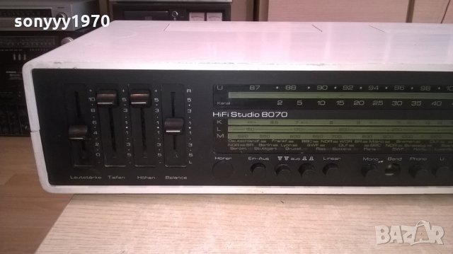 saba hifi studio 8070 stereo receiver-внос швеицария, снимка 5 - Ресийвъри, усилватели, смесителни пултове - 24438658