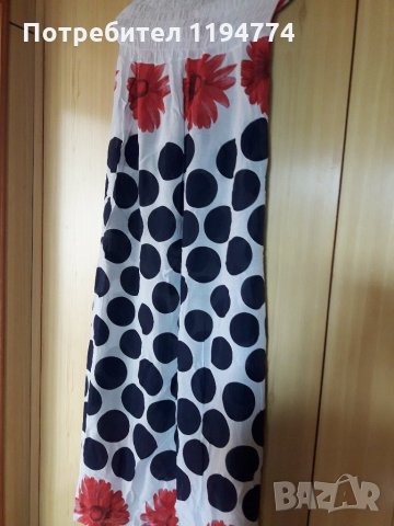 Лятна памучна рокля, снимка 2 - Рокли - 24355522