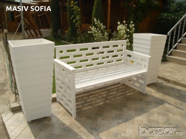 Градински дървени маси и пейки, снимка 1 - Градински мебели, декорация  - 17643457