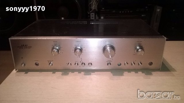 Akai aa-5210 stereo amplifier-made in japan-внос швеицария, снимка 4 - Ресийвъри, усилватели, смесителни пултове - 15881937